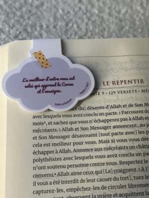 Marque-page Nuage