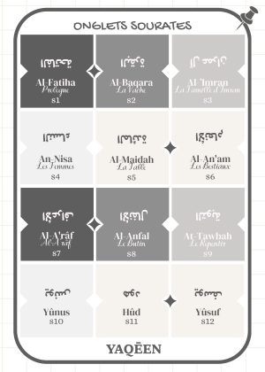 Onglets sourates_Nuance gris